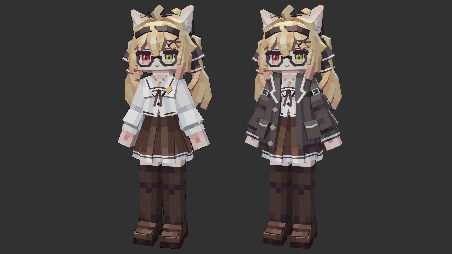 灯火橘-制服
