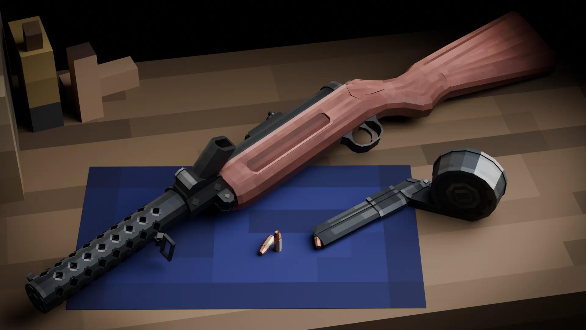 MP18冲锋枪